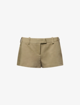 THE FRANKIE SHOP: Roma Hot Pants Woven Shorts