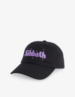BLACK SABBATH: Logo-Embroidered Cotton Baseball Cap