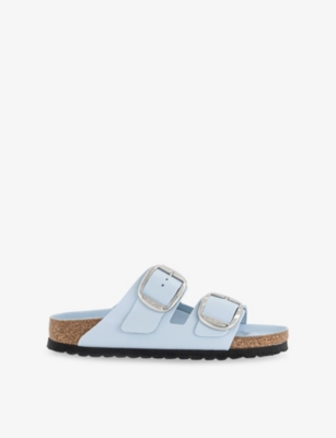 Birkenstock Arizona Big Buckle Leather Sandal In White