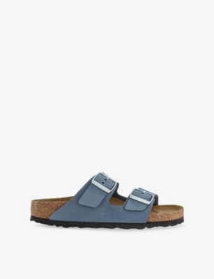 BIRKENSTOCK: Arizona Two-Strap Suede Sandals