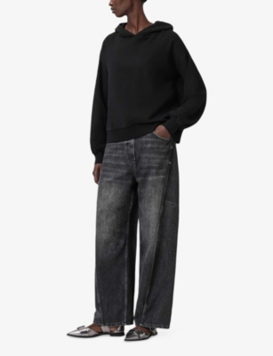 ALLSAINTS: Zinc Rhian Relaxed-Fit Cotton Hoody