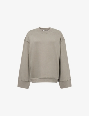 THE FRANKIE SHOP: Talia Relaxed Cotton-Modal Sweatshirt