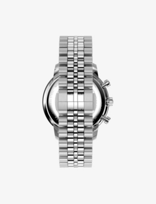 Timex Mens Green Tw2y23600 Waterbury Chronograph Stainless-steel Quartz Analog Watch In Green