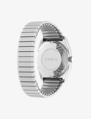 Timex Mens Silver Tw2w70800  Reissue Stainless-steel Automatic Watch In Silver