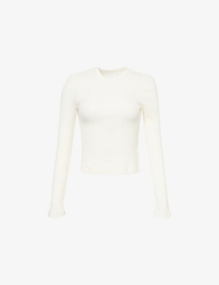 CITIZENS OF HUMANITY: Pilar Round-Neck Cotton-Jersey Top