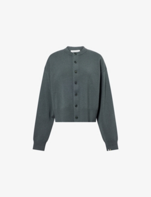 EXTREME CASHMERE: N170 Chou Button-Down Cashmere-Blend Knitted Cardigan