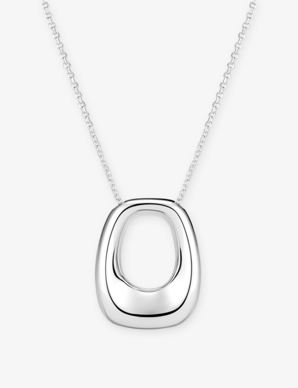Borsa Pianura Grande Sterling Silver Necklace