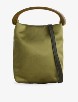 DRIES VAN NOTEN: Crisp Satin Crossbody Bag