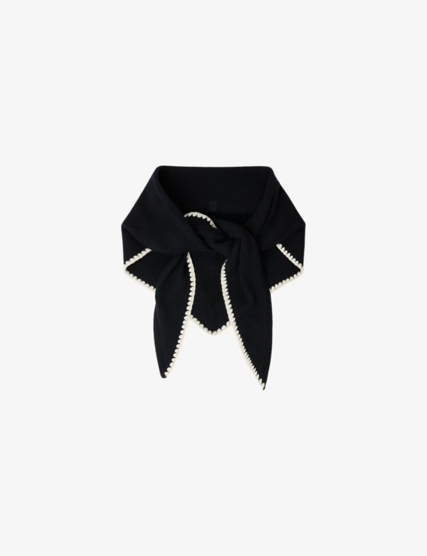 Ribbed Wool And Cashmere-Blend Scarf