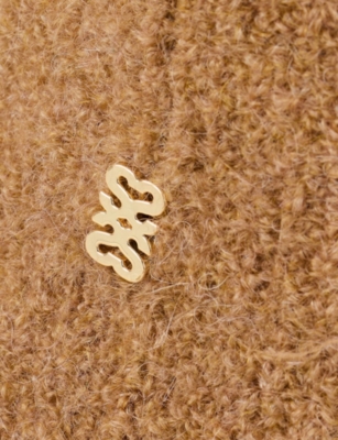 SANDRO: Logo Wool And Cashmere-Blend Bucket Hat