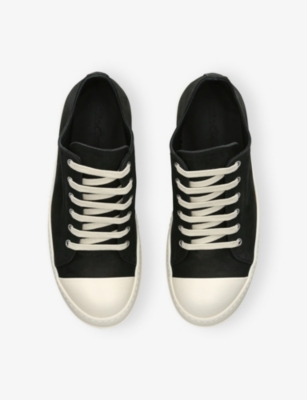 RICK OWENS: Classic Suede Low-Top Trainers