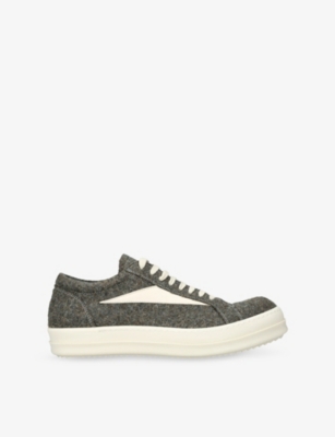 RICK OWENS: Vintage Woven Low-Top Trainers