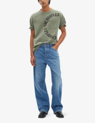 THE KOOPLES: Logo-Print Short-Sleeve Cotton T-Shirt