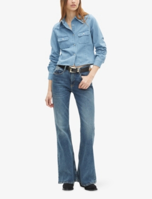 THE KOOPLES: Western-Buckle Leather Belt