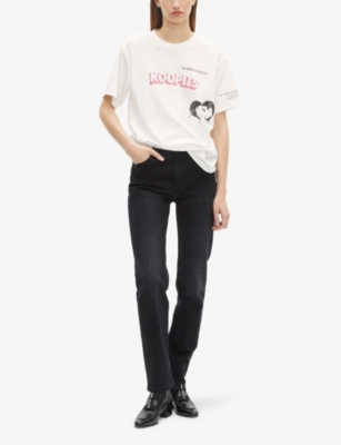 THE KOOPLES: Graphic-Print Short-Sleeve Cotton T-Shirt
