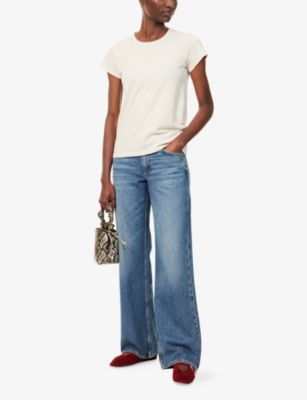 RAG & BONE: The Saige Straight-Leg Denim Jeans