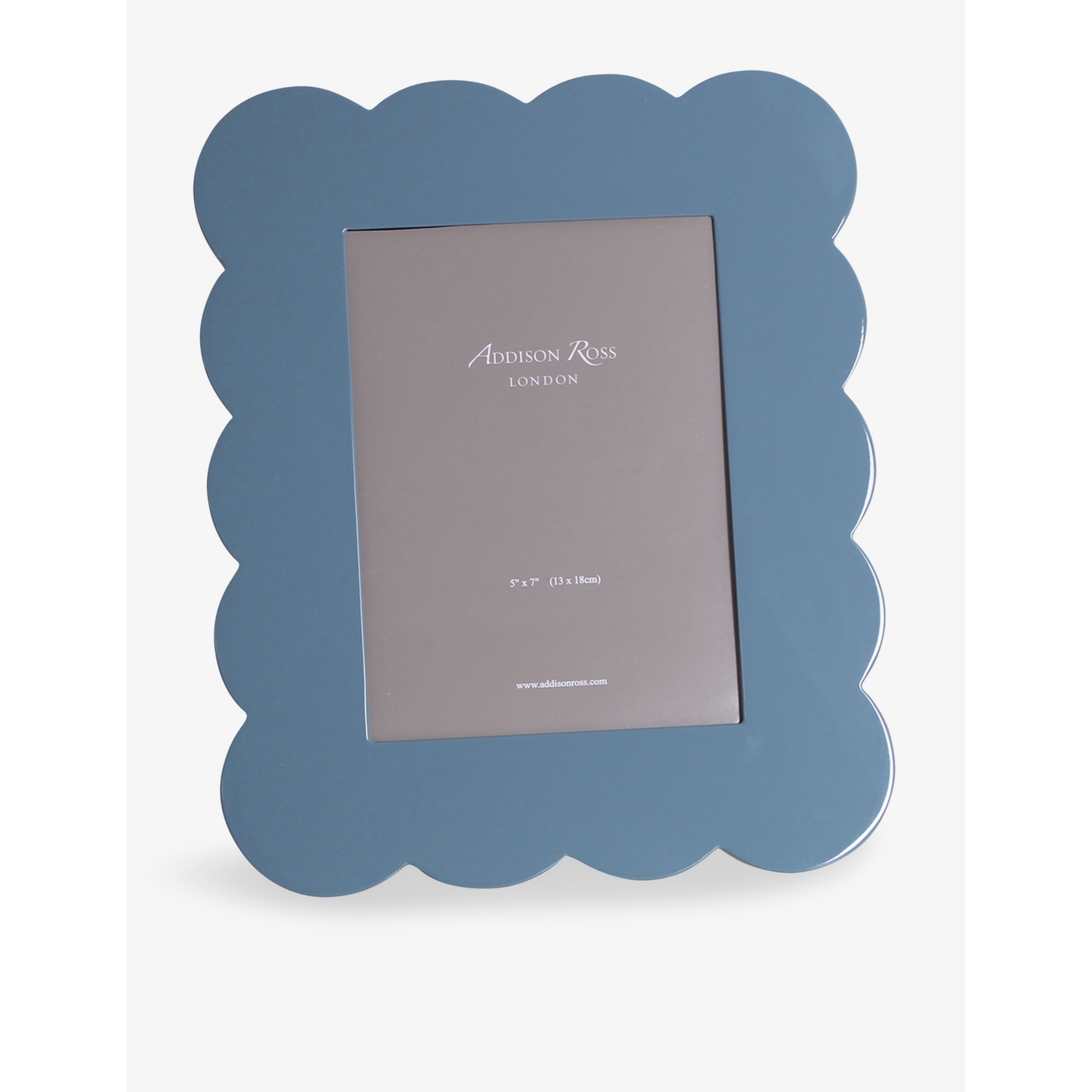 Addison Ross London Scallop Lacquer Photo Frame 5 x 7 inches