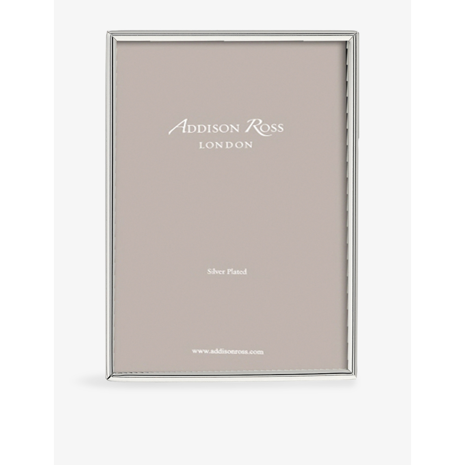 Addison Ross London Fine Edge Silver-Plated Photo Frame 5 x 7 Inches