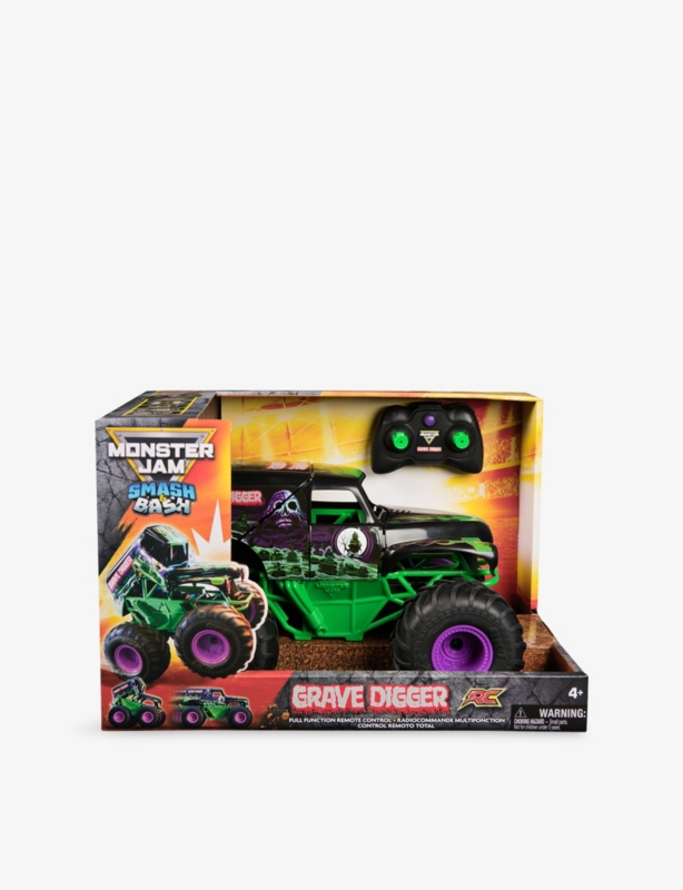 Smash Bash Grave Digger 1:15 Remote Control Car