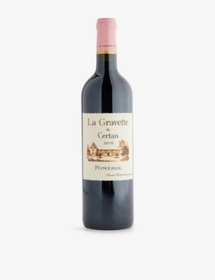 BORDEAUX: La Gravette De Certan 2019 Red Wine 750ml