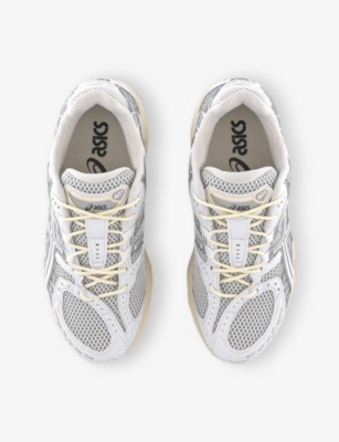 Asics White Gel-nimbus 10.1 Sneakers In Silver