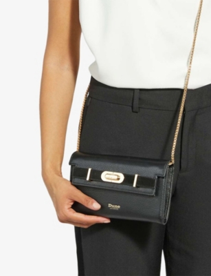 DUNE: Showmance Leather Cross-Body Bag