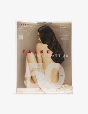 FALKE: Pure Matt 50 Denier Stretch-Knit Tights