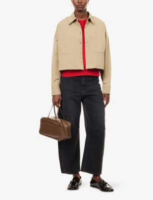 Weekend Max Mara Omens Black Douglas Balloon Denim Jeans In Blue
