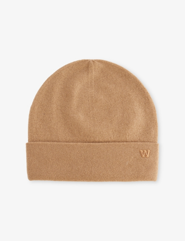 Caimanonew Brand-Patch Cashmere Beanie