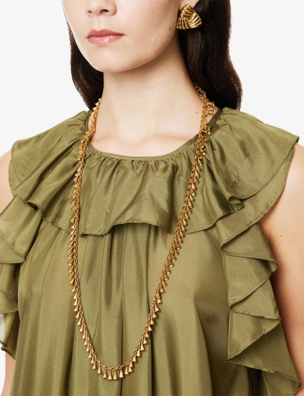 Whimsy 14ct Gold-Plated Brass Charm Necklace