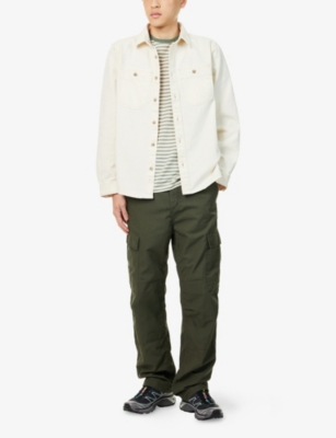 Patagonia Mens Point Reyes Patch-pockets Cotton Shirt Undyed Natural In Neutral