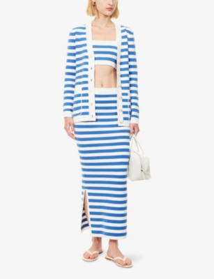 POSSE: Ari Stripe Knitted Cardigan