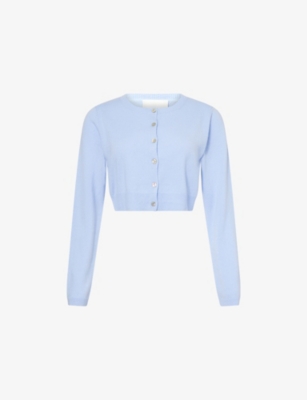 REFORMATION: Janie Cropped Cashmere Cardigan