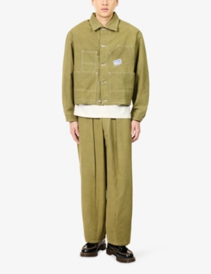 STORY MFG: Station Cropped Cotton Jacket