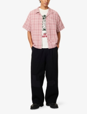 STORY MFG: Fenn Wide-Leg Cotton Trousers