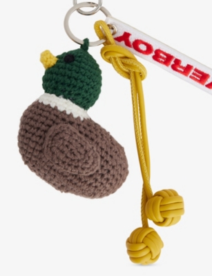 CHARLES JEFFREY LOVERBOY: Duck Crochet Bag Charm