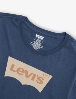LEVIS: Brand-Print Crewneck Cotton-Jersey T-Shirt 4-8 Years
