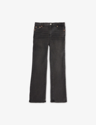 Levi's Grey 726 Flare Flared Stretch-denim Blend Jeans 4- In Gray