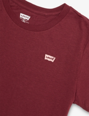 Levi's Brown Batwing Chest Hit Cotton-blend T-shirt 10- In Brown