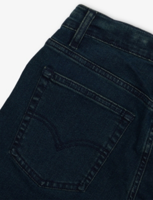 Levi's Grey 502 Tapered Regular-fit Denim Jean In Blue