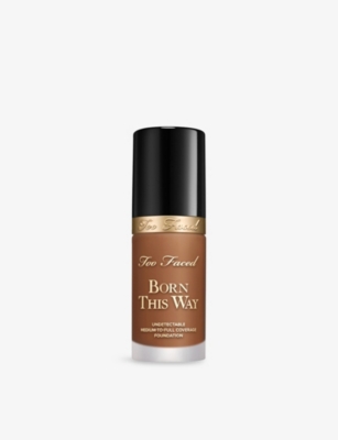 Too Faced Chestnut Born This Way Flawless Coverage Natural Finish Foundation 30ml In Brown