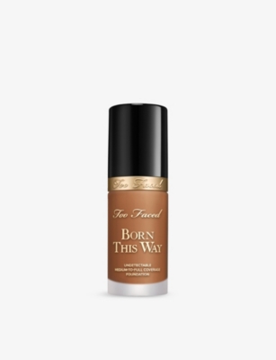 Too Faced Maple Born This Way Flawless Coverage Natural Finish Foundation 30ml In Brown