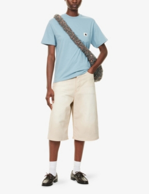 CARHARTT WIP: Logo-Patch Pocket Cotton T-shirt