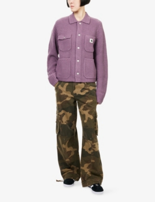 CARHARTT WIP: Michigan Knitted Cardigan