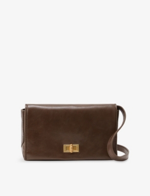 Womens Reiss Aletta Leather Shoulder Bag
