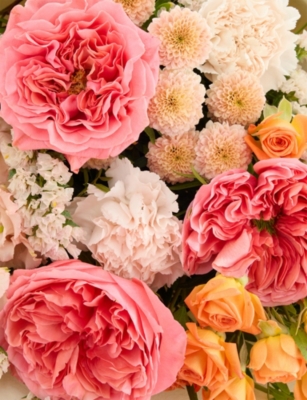 AOYAMA FLOWER MARKET: Golden Sunset Petit Floral And Foliage Bouquet