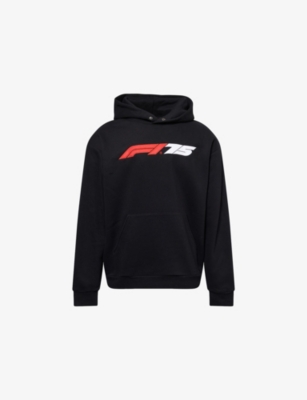 FORMULA 1: F175 Logo-Embroidered Cotton-Blend Hoody