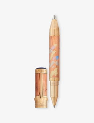 MONTBLANC: Masters of Art Homage to Pierre-Auguste Renoir Limited Edition 4810 Olive-Wood Rollerball Pen