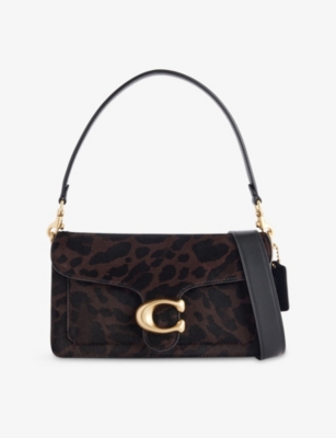 Coach Womens Tabby 26 Haircalf And Leather Shoulder Bag B4/dark Leopard