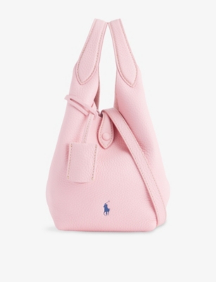 POLO RALPH LAUREN: Polo Play Leather Cross-Body Tote Bag